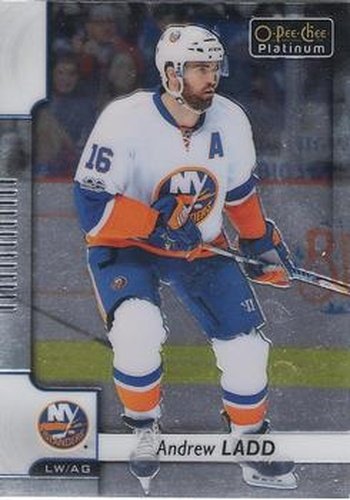 #126 Andrew Ladd - New York Islanders - 2017-18 O-Pee-Chee Platinum Hockey