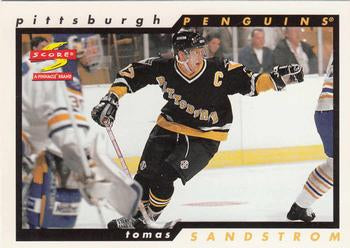 #126 Tomas Sandstrom - Pittsburgh Penguins - 1996-97 Score Hockey