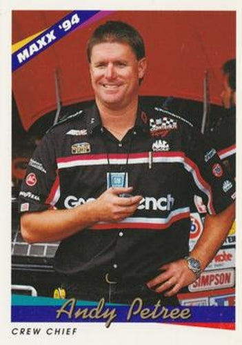 #126 Andy Petree - Richard Childress Racing - 1994 Maxx Racing
