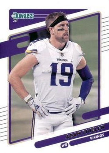 #126b Adam Thielen - Minnesota Vikings - 2021 Donruss Football