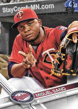 #126b Miguel Sano - Minnesota Twins - 2017 Topps Baseball