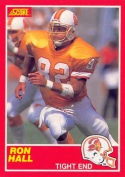 #126 Ron Hall - Tampa Bay Buccaneers - 1989 Score Football