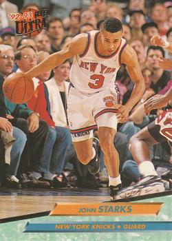 #127 John Starks - New York Knicks - 1992-93 Ultra Basketball