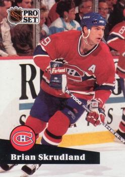 #127 Brian Skrudland - 1991-92 Pro Set Hockey
