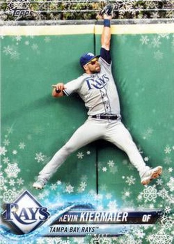 #HMW127 Kevin Kiermaier - Tampa Bay Rays - 2018 Topps Holiday Baseball