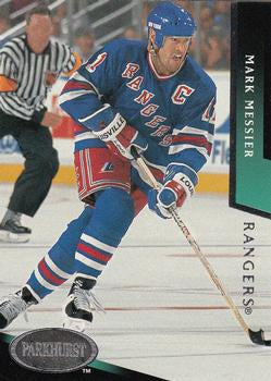 #127 Mark Messier - New York Rangers - 1993-94 Parkhurst Hockey