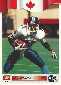 #127 Raghib Ismail - Toronto Argonauts - 1992 All World CFL Football