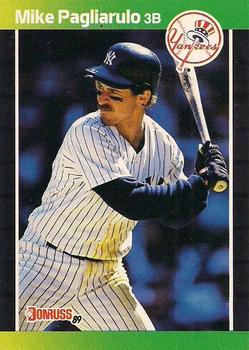 #127 Mike Pagliarulo - New York Yankees - 1989 Donruss Baseball