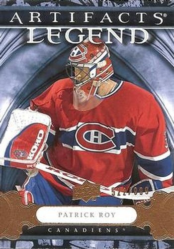 #127 Patrick Roy - Montreal Canadiens - 2009-10 Upper Deck Artifacts Hockey