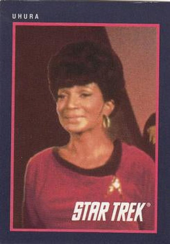 #127 Uhura - 1991 Impel Star Trek 25th Anniversary