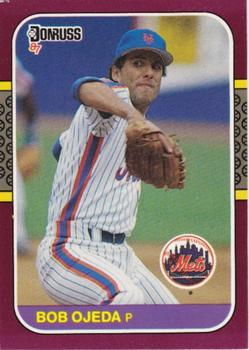 #127 Bob Ojeda - New York Mets - 1987 Donruss Opening Day Baseball