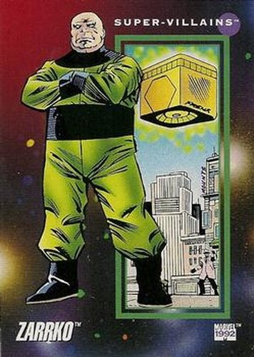 #127 Zarrko - 1992 Impel Marvel Universe