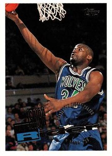 #127 Isaiah Rider - Minnesota Timberwolves - 1995-96 Topps Basketball