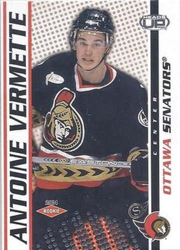 #127 Antoine Vermette - Ottawa Senators - 2003-04 Pacific Heads Up Hockey