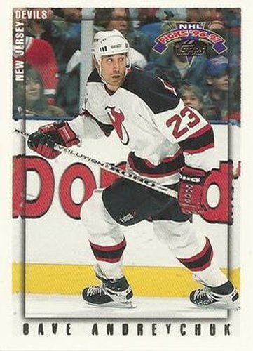 #127 Dave Andreychuk - New Jersey Devils - 1996-97 Topps NHL Picks Hockey