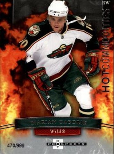 #127 Marian Gaborik - Minnesota Wild - 2007-08 Fleer Hot Prospects Hockey