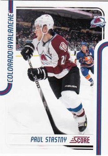 #127 Paul Stastny - Colorado Avalanche - 2011-12 Score Hockey