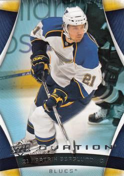 #127 Patrik Berglund - St. Louis Blues - 2009-10 Upper Deck Ovation Hockey