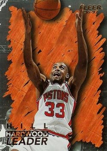 #127 Grant Hill - Detroit Pistons - 1996-97 Fleer Basketball