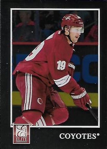 #127 Shane Doan - Phoenix Coyotes - 2011-12 Panini Elite Hockey