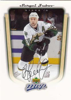 #127 Sergei Zubov - Dallas Stars - 2005-06 Upper Deck MVP Hockey