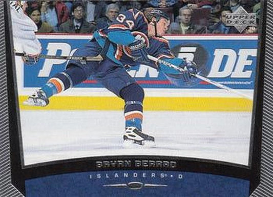 #127 Bryan Berard - New York Islanders - 1998-99 Upper Deck Hockey