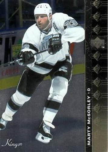 #SP-127 Marty McSorley - Los Angeles Kings - 1994-95 Upper Deck Hockey - SP