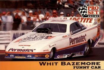 #127 Whit Bazemore's Car - 1992 Pro Set NHRA Racing