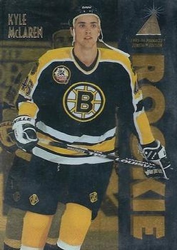 #127 Kyle McLaren - Boston Bruins - 1995-96 Zenith Hockey
