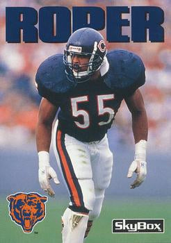 #127 John Roper - Chicago Bears - 1992 SkyBox Impact Football
