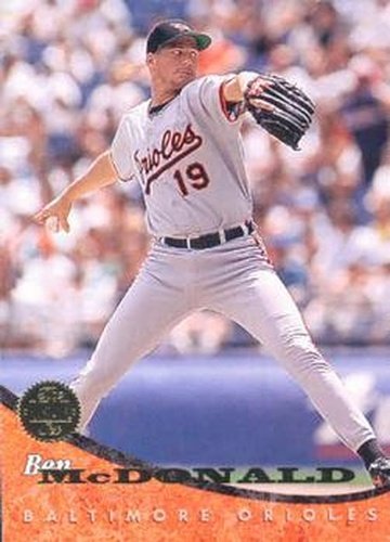 #127 Ben McDonald - Baltimore Orioles - 1994 Leaf Baseball