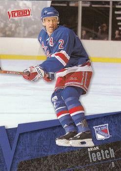 #127 Brian Leetch - New York Rangers - 2003-04 Upper Deck Victory Hockey