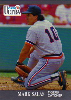 #127 Mark Salas - Detroit Tigers - 1991 Ultra Baseball