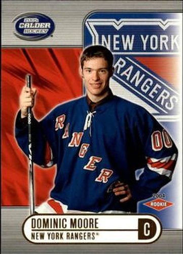 #127 Dominic Moore - New York Rangers - 2003-04 Pacific Calder Hockey