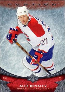 #127 Alex Kovalev - Montreal Canadiens - 2006-07 Upper Deck Ovation Hockey