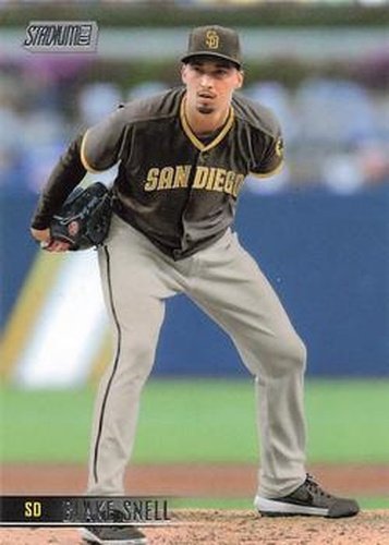 #127 Blake Snell - San Diego Padres - 2021 Stadium Club Baseball