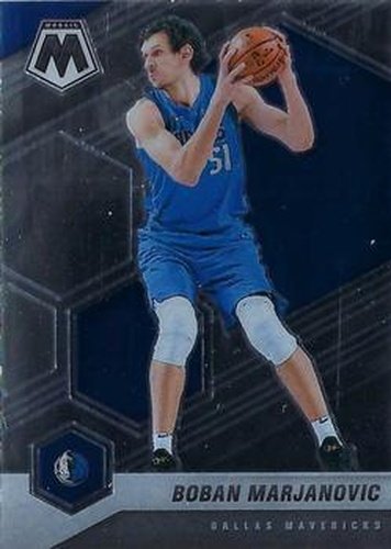 #127 Boban Marjanovic - Dallas Mavericks - 2020-21 Panini Mosaic Basketball
