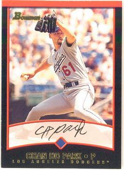 #127 Chan Ho Park - Los Angeles Dodgers - 2001 Bowman Baseball
