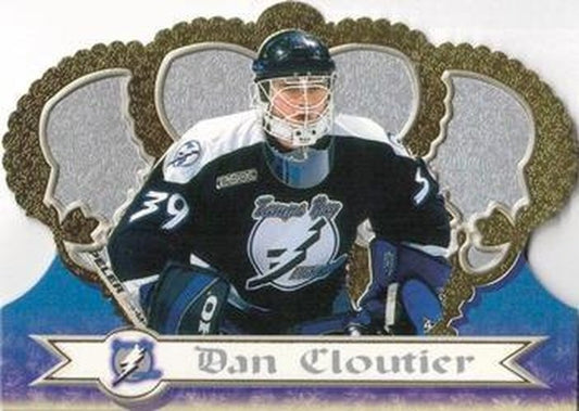 #127 Dan Cloutier - Tampa Bay Lightning - 1999-00 Pacific Crown Royale Hockey