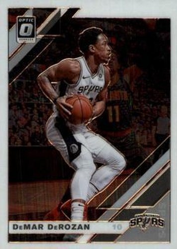 #127 DeMar DeRozan - San Antonio Spurs - 2019-20 Donruss Optic Basketball