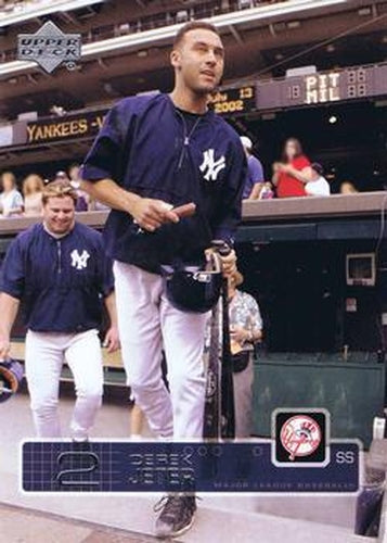 #127 Derek Jeter - New York Yankees - 2003 Upper Deck Baseball