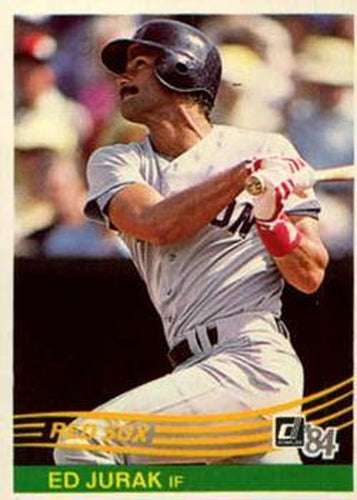 #127 Ed Jurak - Boston Red Sox - 1984 Donruss Baseball
