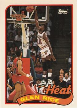 #127 Glen Rice - Miami Heat - 1992-93 Topps Archives Basketball