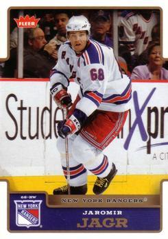 #127 Jaromir Jagr - New York Rangers - 2006-07 Fleer Hockey