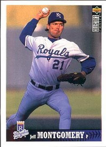 #127 Jeff Montgomery - Kansas City Royals - 1997 Collector's Choice Baseball