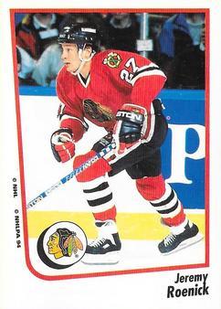 #127 Jeremy Roenick - Chicago Blackhawks - 1994-95 Panini Hockey Stickers