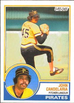 #127 John Candelaria - Pittsburgh Pirates - 1983 O-Pee-Chee Baseball