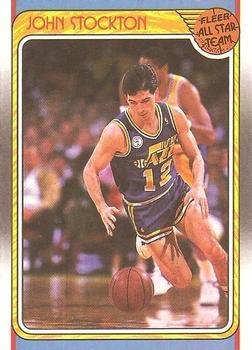 #127 John Stockton - Utah Jazz - 1988-89 Fleer Basketball