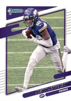 #127 Justin Jefferson - Minnesota Vikings - 2021 Donruss Football