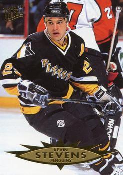#127 Kevin Stevens - Pittsburgh Penguins - 1995-96 Ultra Hockey